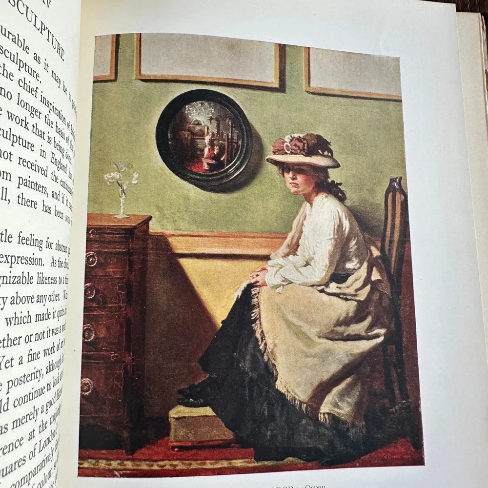 The Tate Gallery J.B. Manson Vintage Art History Hardcover Book Illustrated